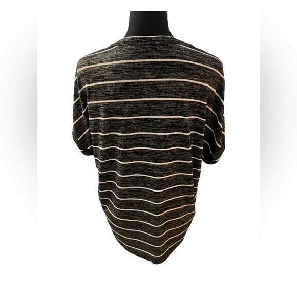 Banana Republic Factory Black Striped Shirt XS - Picture 3 of 6